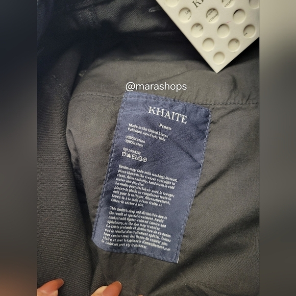 Khaite Preen Denim Jeans Black - Picture 7 of 7